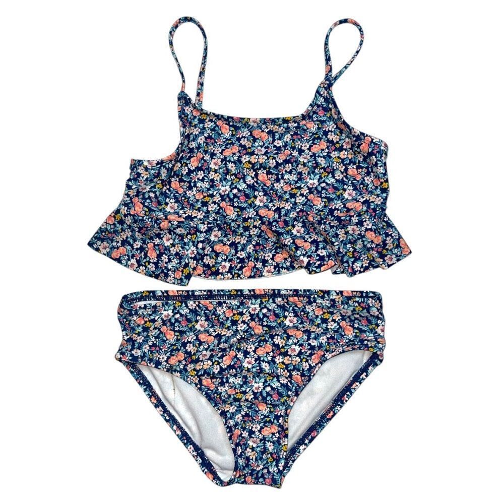 🔥 5 for $30 🔥 OshKosh B’Gosh Girls’ Floral Two-Piece Swimsuit | Size 6/6X